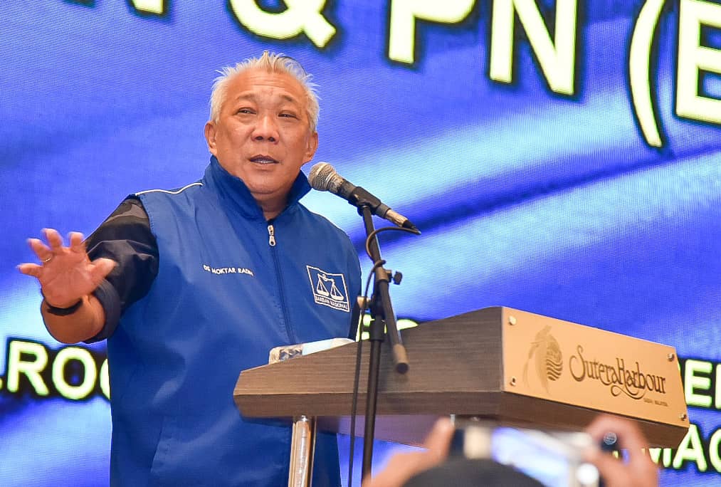 Datuk Seri Bung Moktar Radin is focused on winning Sabah election