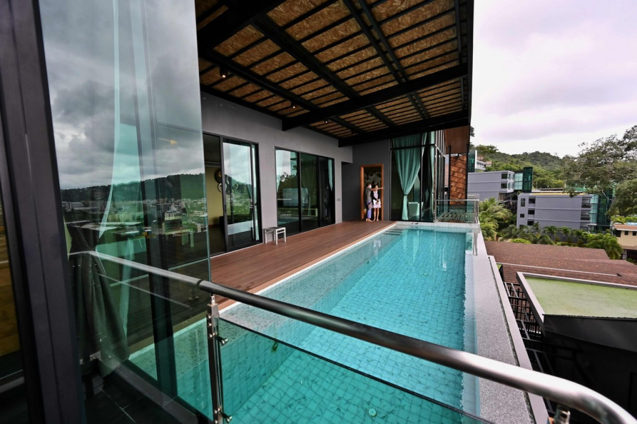 At The Senses resort, visitors will wake up to a view of the island's lush sloping mountains and can swim laps in each villa's infinity pool. – AFP pic, October 6, 2020