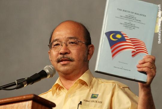 Datuk Yong Teck Lee says the brave statements by the top brass do not tally with the harsh reality on the ground. – SAPP pic, November 14, 2020