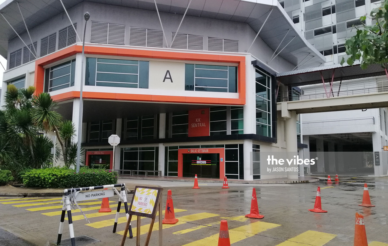 Opened earlier this year in July, KK Sentral was part of the plans to revamp Kota Kinabalu's public transport system. – The Vibes pic, November 22, 2020