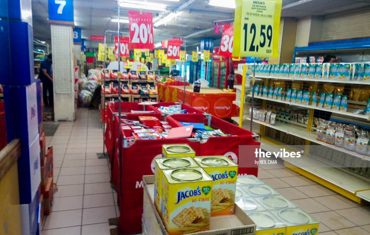 Prior to the closures, Milimewa Superstore had 15 branches in Sabah. – NEIL CHAN/The Vibes pic, December 2, 2020
