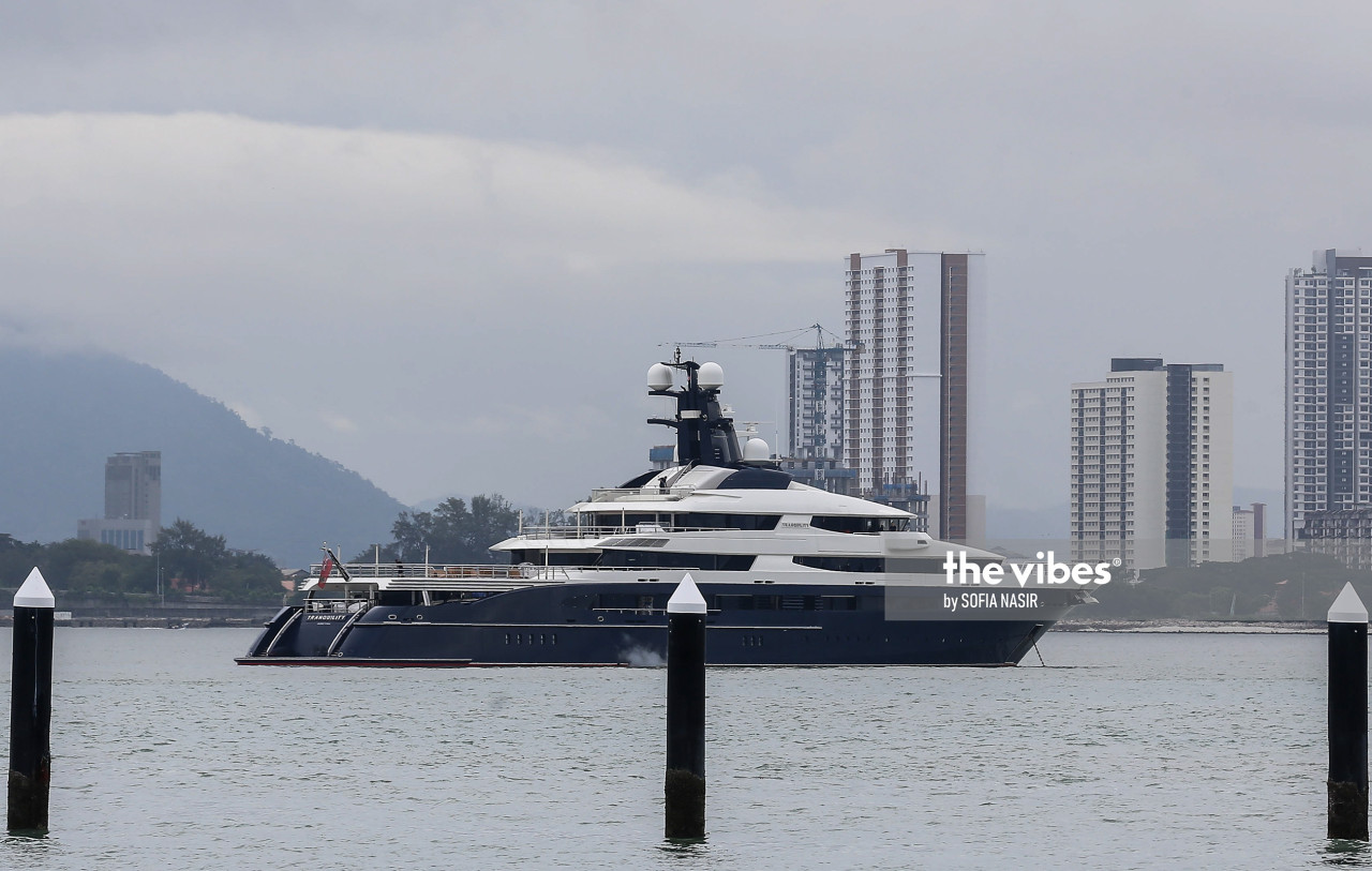 Genting bought the yacht from the Malaysian government, and later offered US0 million (RM836.65 million) to interested buyers for it. – SOFIA NASIR/The Vibes pic, December 3, 2020