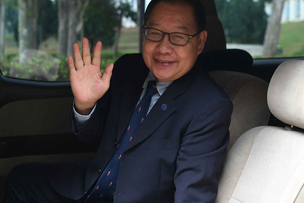 Sabah Agriculture and Fisheries Minister Datuk Seri Dr Jeffrey Kitingan is one state official who is currently in Covid-19 isolation. – Bernama pic, January 14, 2021