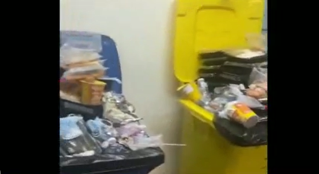 Waste bins filled to over the brim at the Balik Pulau facility. – Social media pic, January 5, 2021