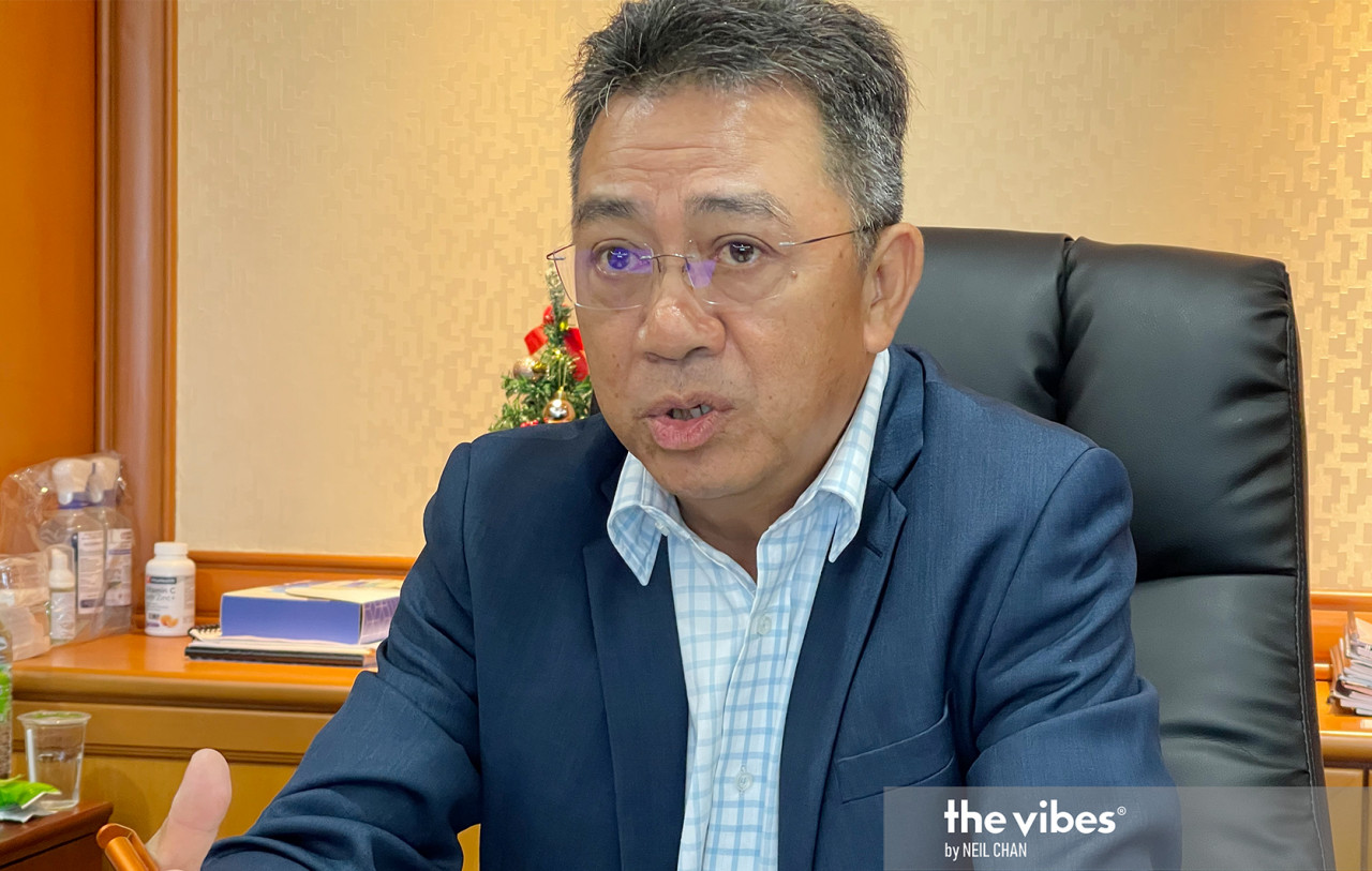 Total sales to date from the GoBiz e-commerce platform amount to more than RM8,200, says Datuk Joachim Gunsalam. – NEIL CHAN/The Vibes pic, January 17, 2021
