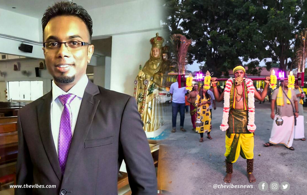 R. Vigkneshwaran, a chief technology officer at an engineering consultancy firm, will not be able to carry the kavadi for Thaipusam this year due to the movement control order. – File pic, January 28, 2021