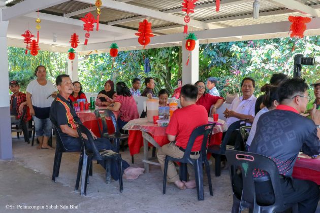 Eric, a Dusun Tatana who lives and works in Kota Kinabalu and who managed to celebrate Chinese New Year in Kuala Penyu this year, says the Chinese New Year’s celebrations in the district were the quietest for him in memory. – Seri Pelancongan Sabah pic, February 18, 2021