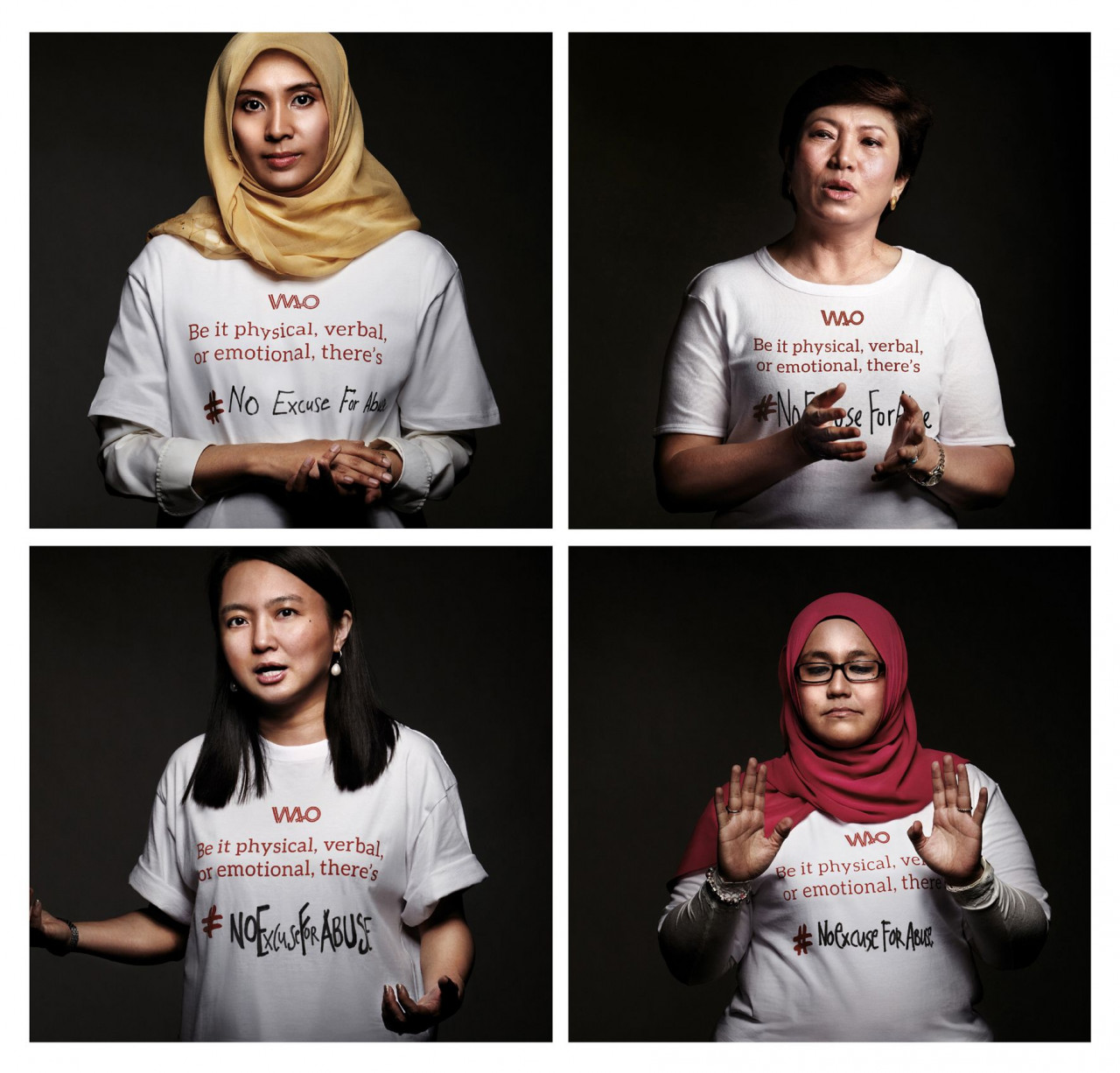 The Women’s Aid Organisation launched its public education campaign #NoExcuseForAbuse in 2014. It has worked closely with survivors of domestic violence for 32 years. – Wao.org pic, March 6, 2021