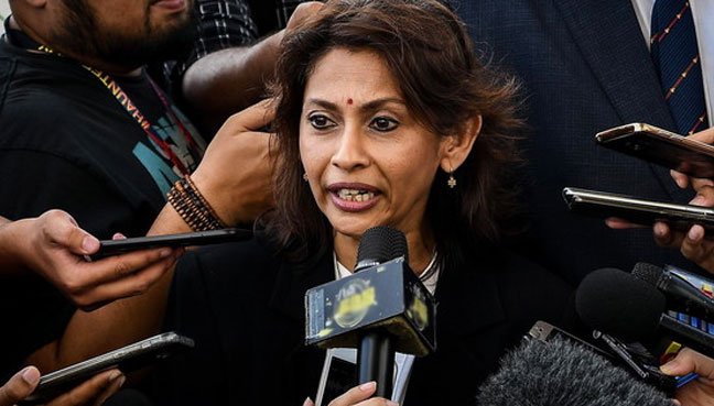 Lawyer Sitpah Selvaratnam, former partner of ex-attorney-general Tommy Thomas, was tasked with returning the Equanimity to Malaysian shores. – Bernama pic, April 13, 2021