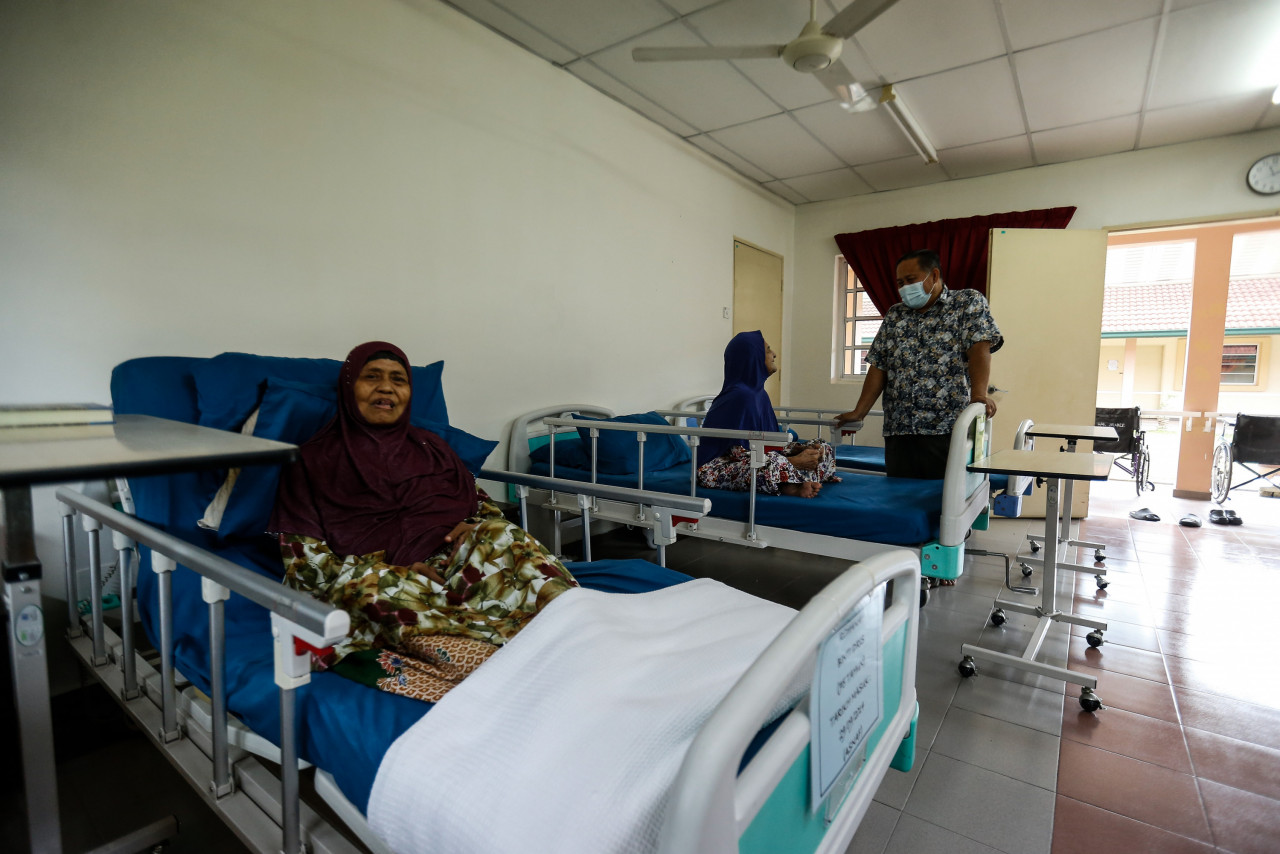 Rohanah Idris, 75, opts to stay at Darul Hanan so as to not burden her two adoptive children and their families. – The Vibes pic, May 14, 2021
