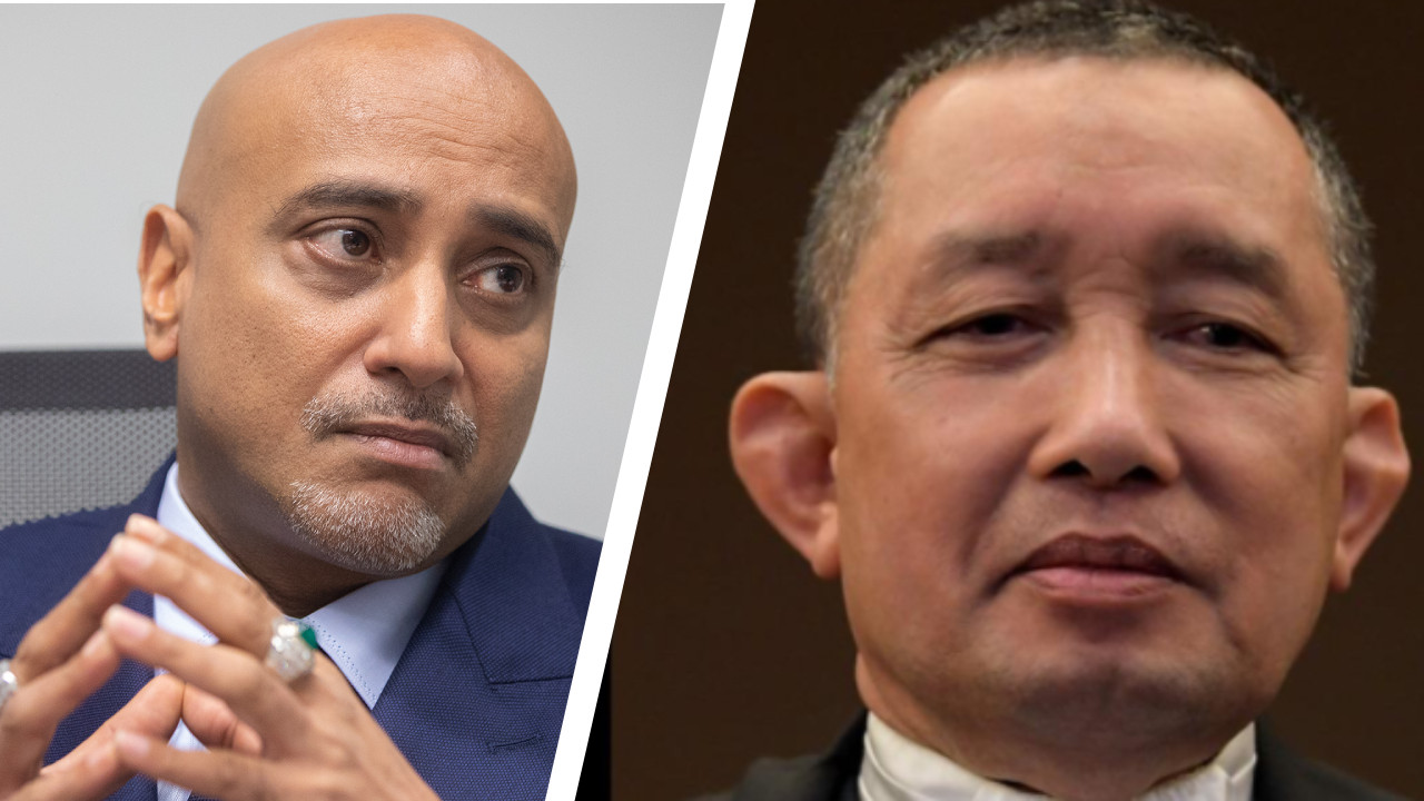 On concerns over possible biases by Attorney-General Tan Sri Idrus Harun (right) in advising the king on matters regarding the emergency declared over Covid-19, senior lawyer Datuk Seri Rajan Navaratnam says differing views should not infer a lack of impartiality. – File pic, July 21, 2021
