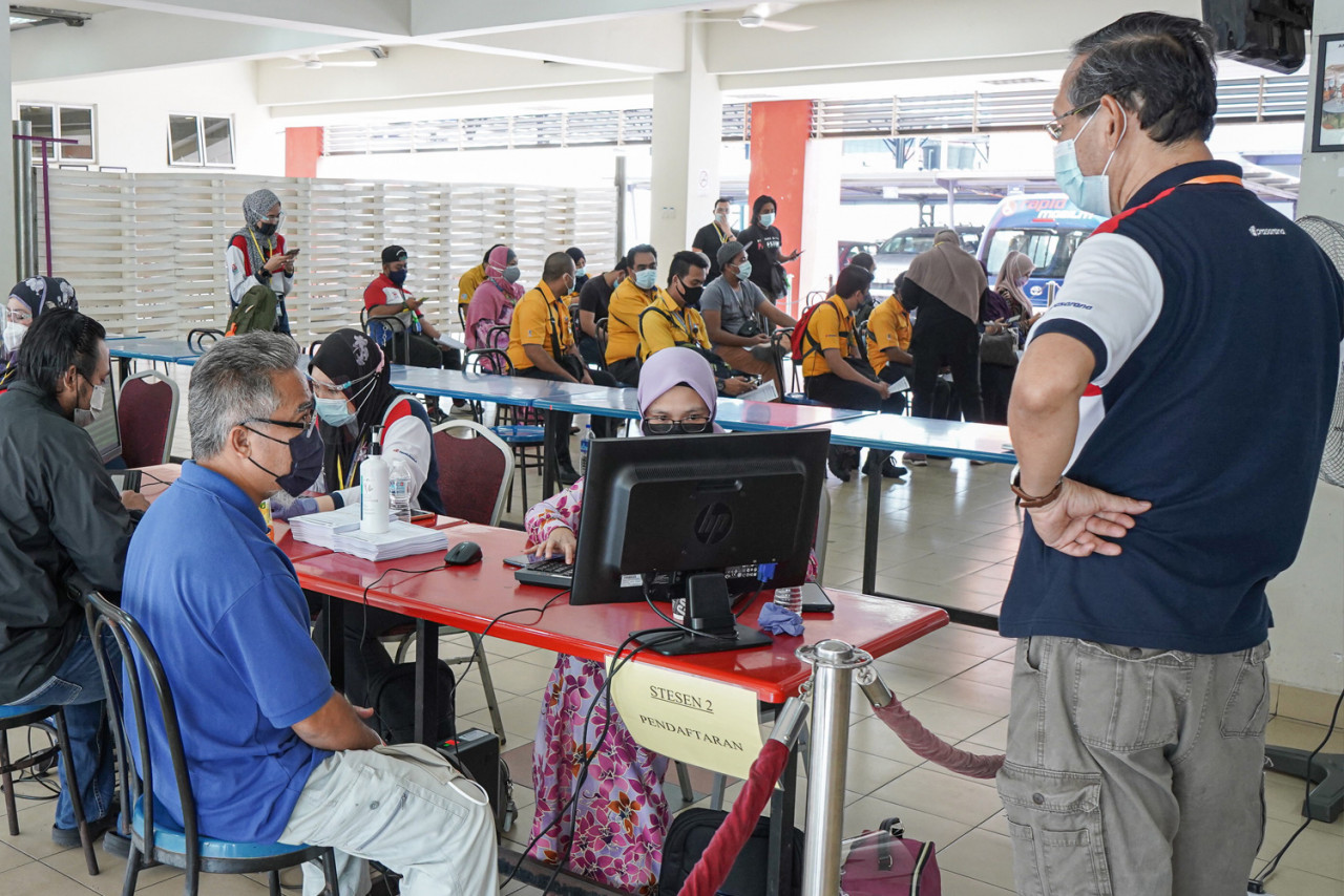The PPVIN at the Putra Heights light rapid transit station began operations on Monday, and the PPVIN in Cheras Selatan Rapid Bus Complex started today. – The Vibes file pic, July 21, 2021