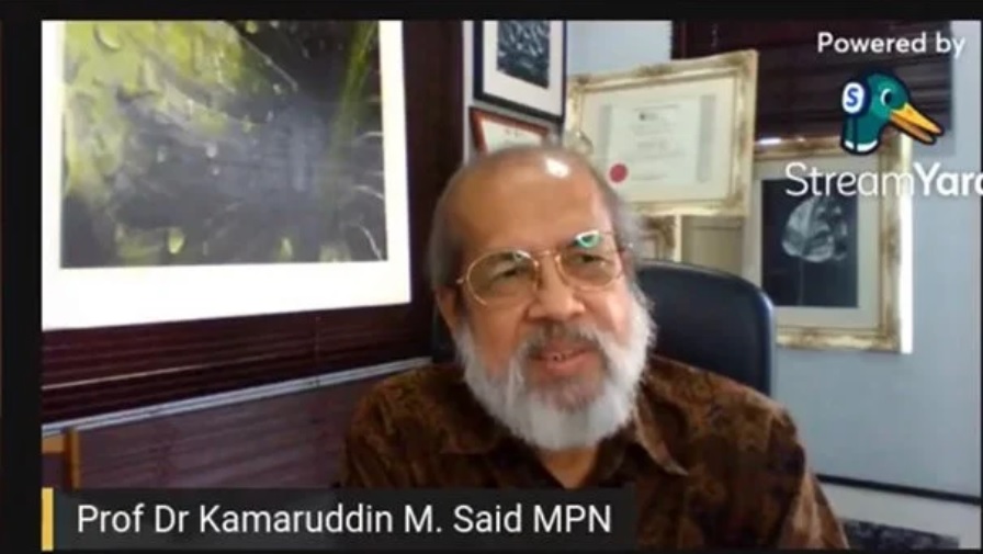 Prof Kamaruddin M. Said also suggests that the formal name of the national language be changed from ‘Bahasa Melayu’ to ‘Bahasa Malaysia’, before it is promoted on the international stage. – Getaran pic, April 8, 2022