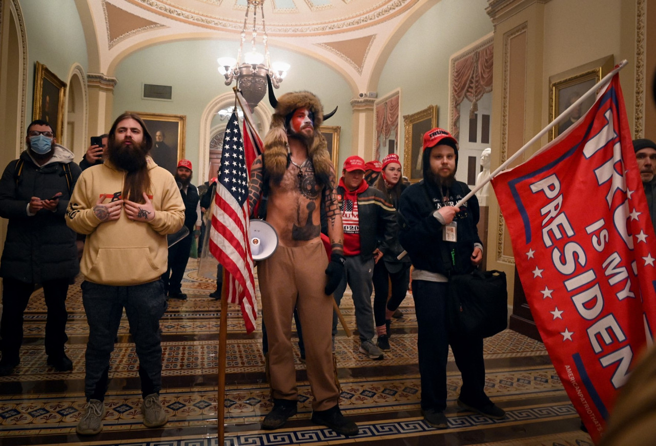 Supporters of US President Donald Trump enter the US Capitol on January 6, 2021, in Washington, DC. – AFP pic, June 29, 2022