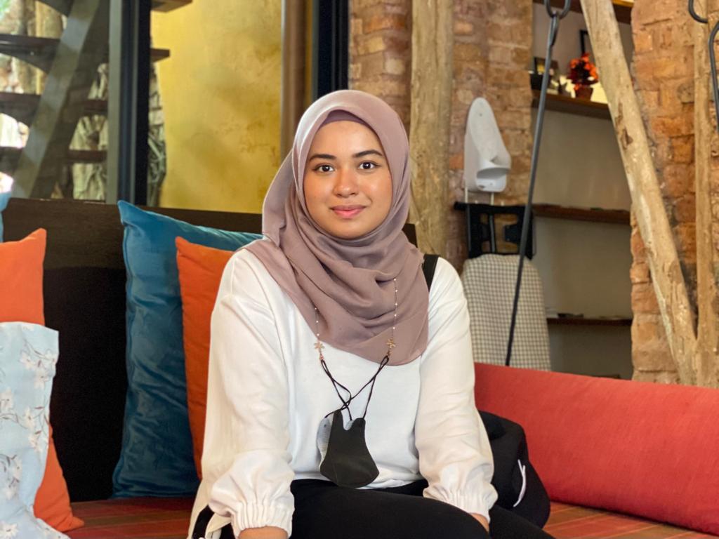 Maryam Jameela M. Nasir, 21, also muses over her experience celebrating Malaysia Day with her friends at the Keretapi Sarong event in 2019 and remembering being astounded to see the diversity of Malaysians dressed in the traditional attire. – HAKIM MAHARI/The Vibes pic, September 16, 2022