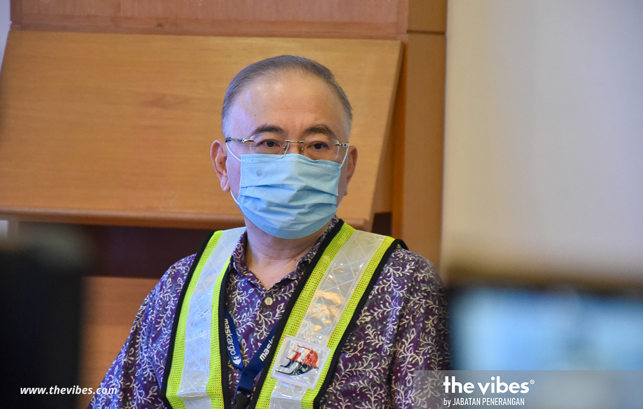 Datuk Seri Wee Ka Siong says that upon implementation, the Covid-19 certification will allow those already immunised to travel more smoothly without needing to be quarantined. – Information Dept pic, February 21, 2021
