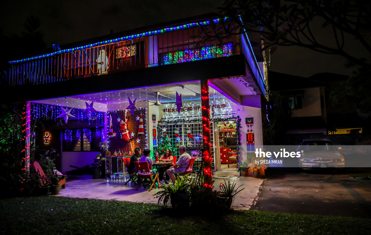 Don Vannice and Jagjit Kaur spending time with family this Christmas. – The Vibes pic, December 25, 2020