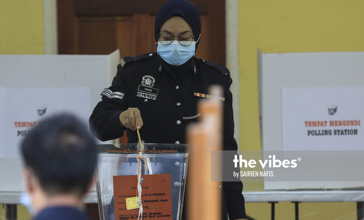 Although early voting starts today in Sabah, actual polling day is on Saturday. – The Vibes pic, September 22, 2020