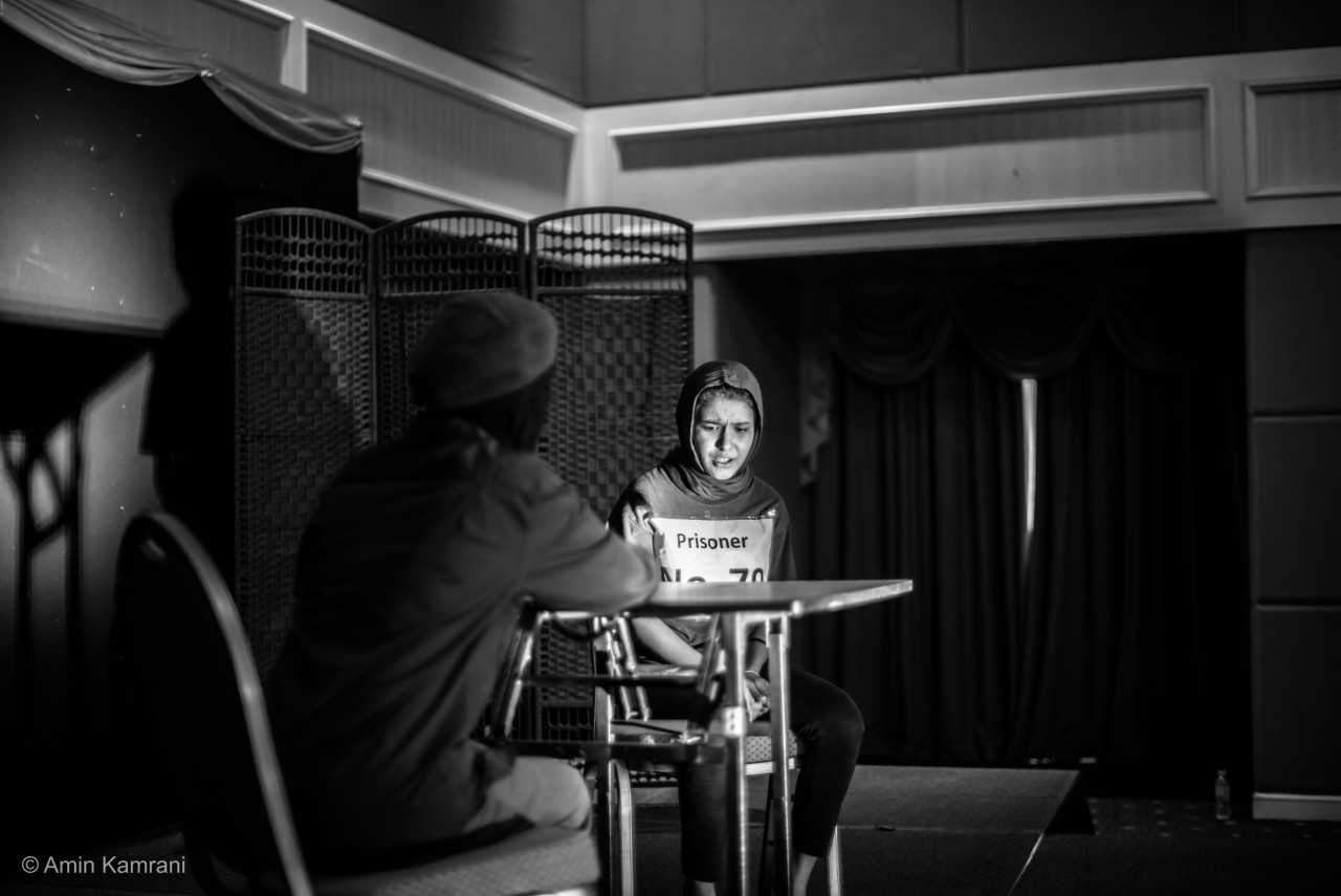 Farzana Hussaini, 18, breaking the stereotype of an Afghan girl, ridding patriarchal oppression and advocating for change through theatre. – Pic courtesy of Amin Kamrani