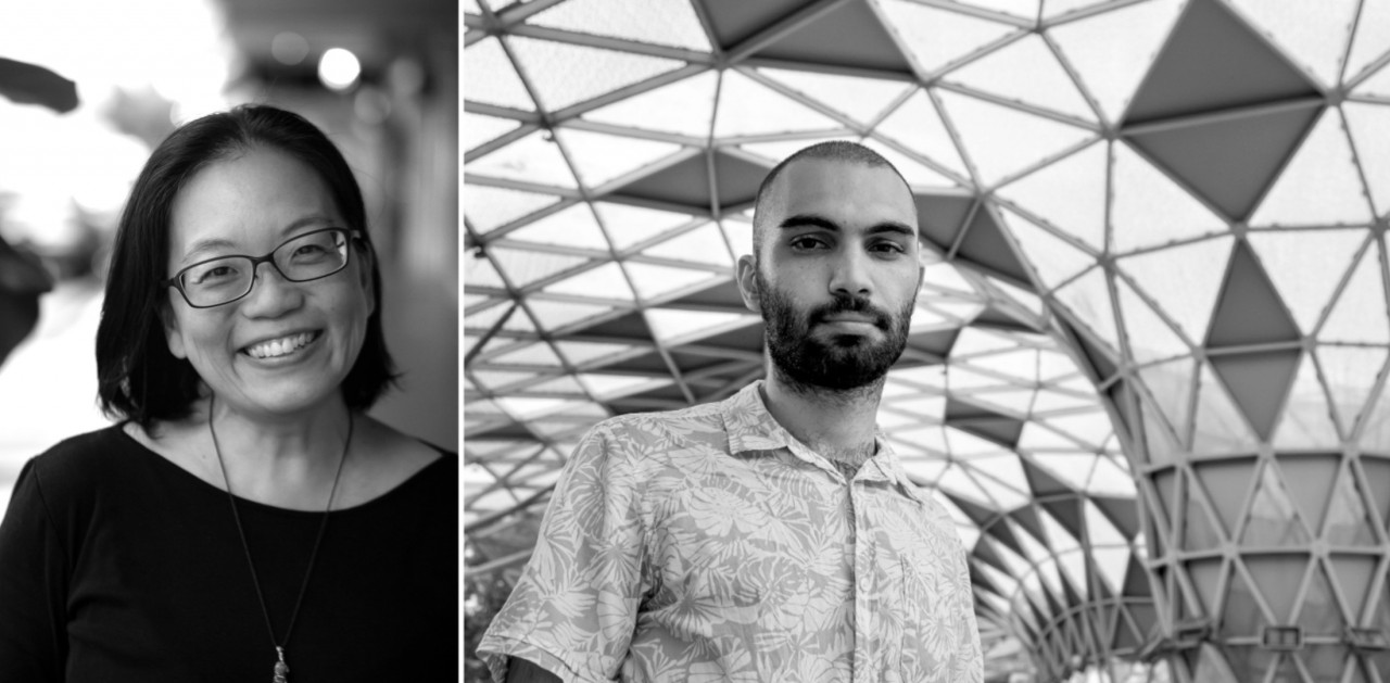Allison Hill (left) and Amin Kamrani collaborated together after winning the ‘Diverse Voices Media Grant’ organised by Projek Dialog back in June. – Pic courtesy of Khaldoun Ash and Abdul Salam Ash
