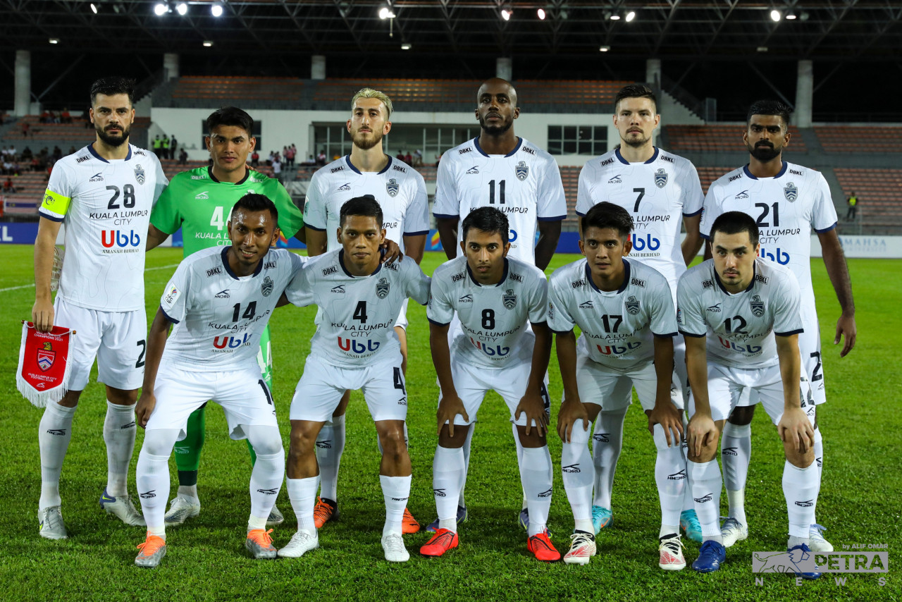 KL City will play the final group stage match on June 30 against Tampines Rovers. – ALIF OMAR/The Vibes pic, June 24, 2022.