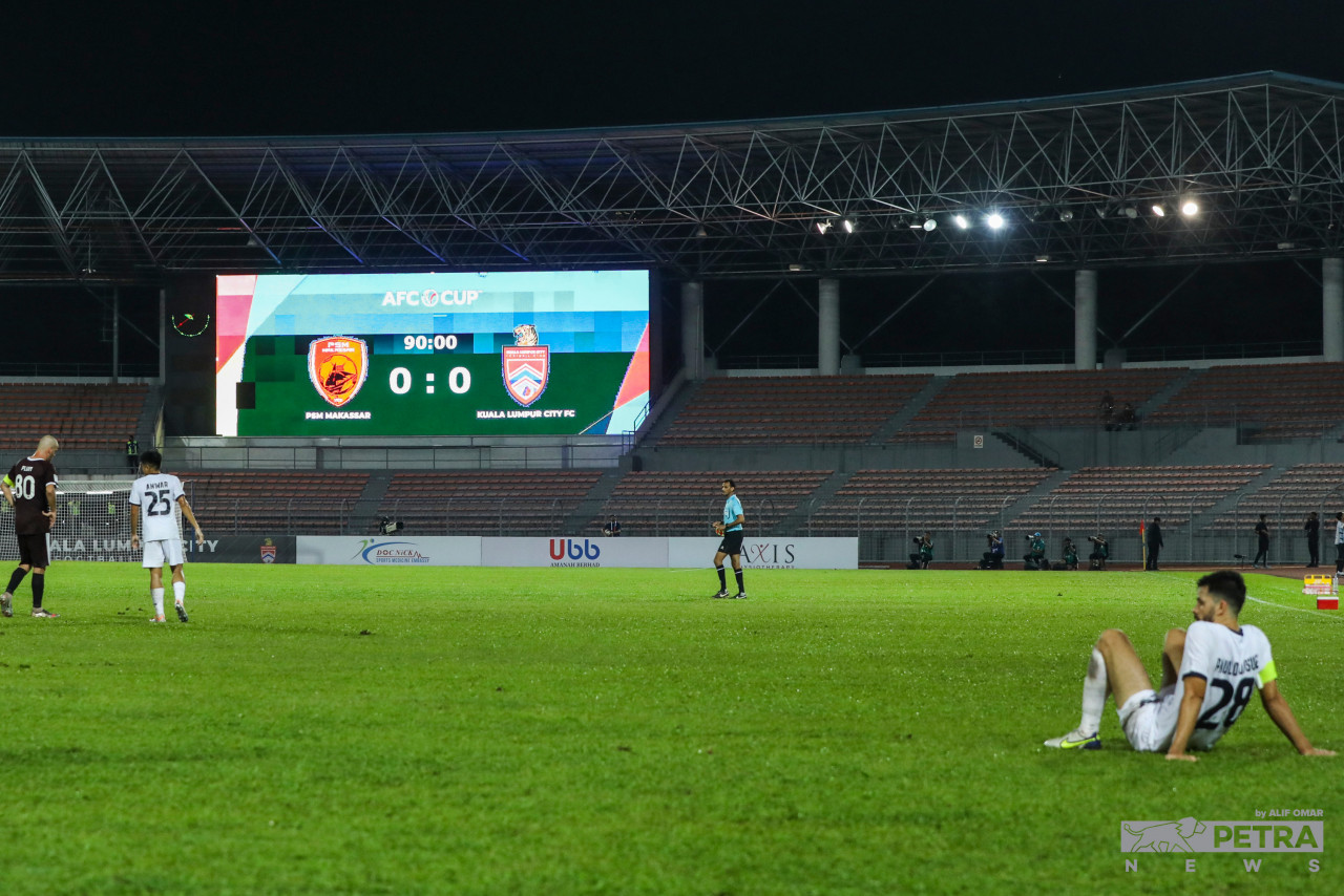 The match ends in a goalless draw despite numerous chances produced by the City Boys. – ALIF OMAR/The Vibes pic, June 24, 2022