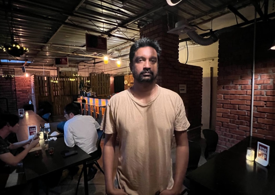 Brian Gomez owner of Merdekarya says his application to hold live music performances at his establishment was rejected by the Petaling Jaya City Council last week, with the reasoning that indoor busking is prohibited by current SOPs.– LANCELOT THESEIRA/The Vibes pic, February 26, 2022