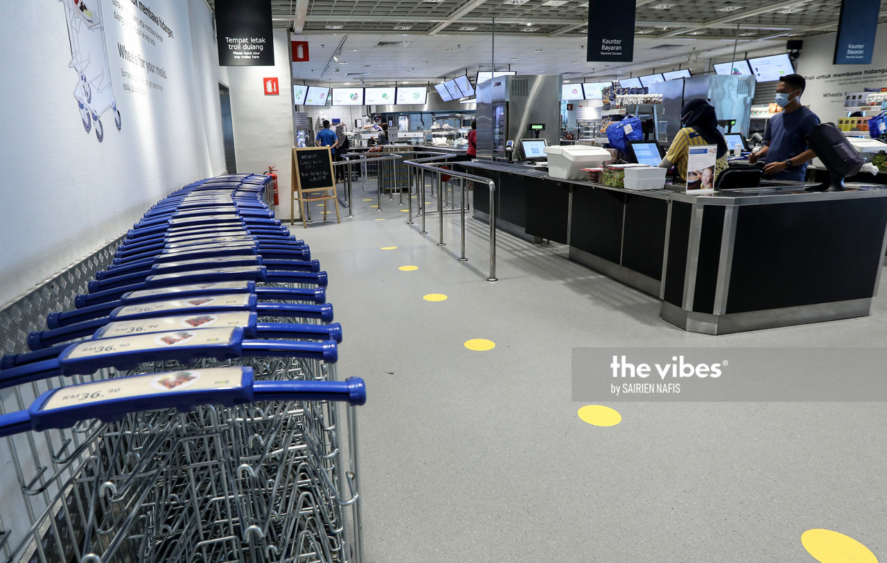 Ikea used to be a hotspot during lunch hours. – The Vibes pic, October 25, 2020