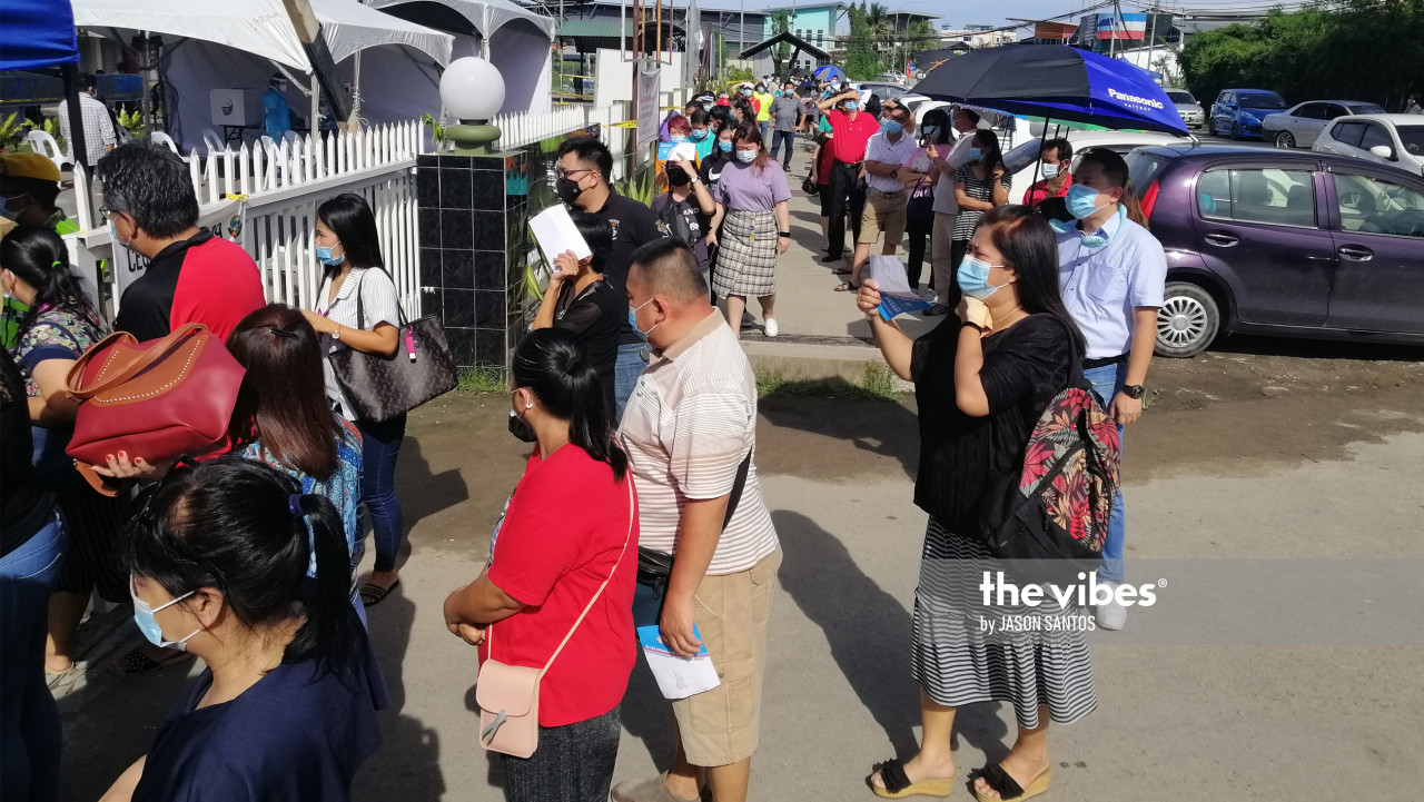 Good weather for voting in Inanam. – The Vibes pic, September 26, 2020