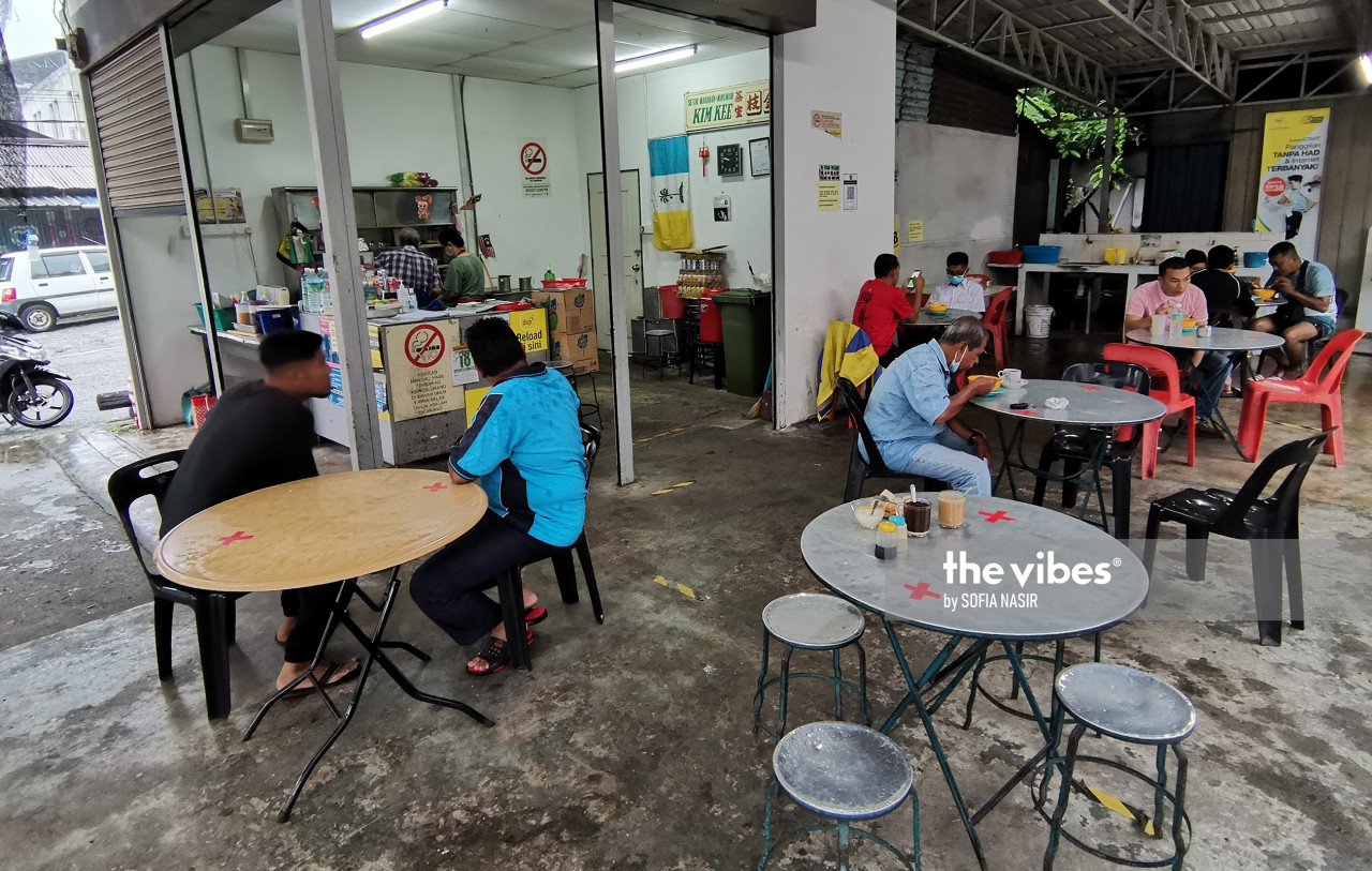 A view of the 'unity eatery' which is located at Gelugor. – SOFIA NASIR/The Vibes