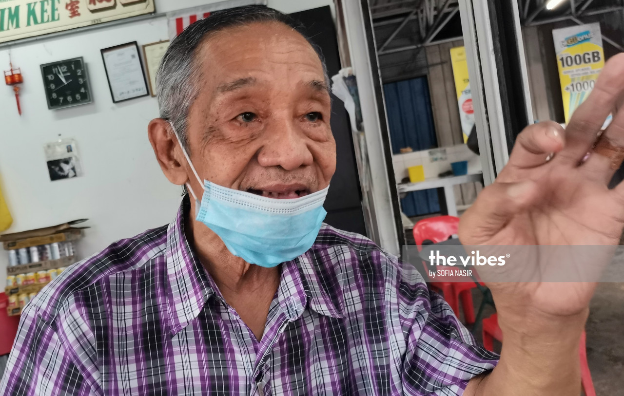 The owner, Tan Tek Seng, 73, said the idea to invite the Malay and Indian food traders to open up shop there was his late grandfather's. SOFIA NASIR/The Vibes