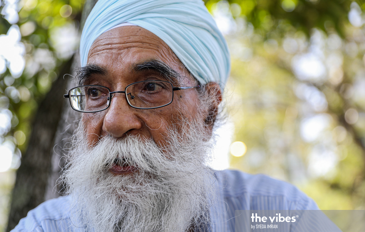 Gian Singh, 76, believes people lack adequate education when it comes to waste management because they see it as a "dirty job". The composting project at the Gurdwara Sahib Sentul hopes to change that mindset. — The Vibes pic