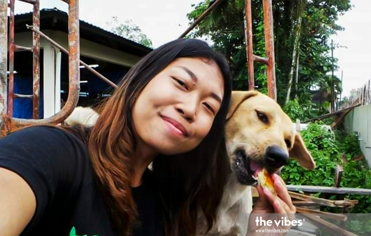 Activist Lily Liew is among the volunteers who came to the rescue of the SSPCA shelter’s furry residents last night. – Pic courtesy of Lily Liew, January 13, 2021