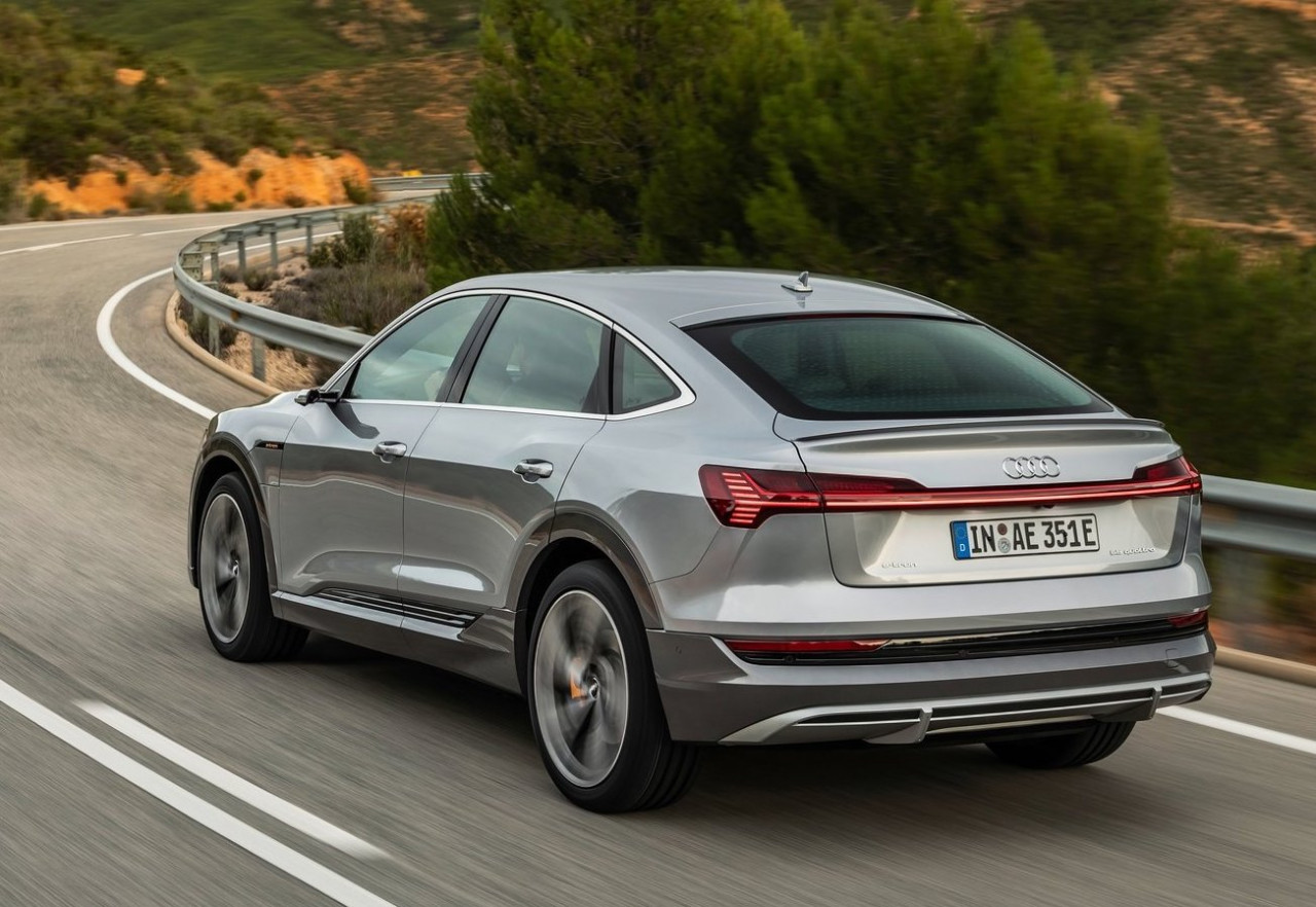 The Audi e-tron Sportback. – Pic courtesy of Audi AG