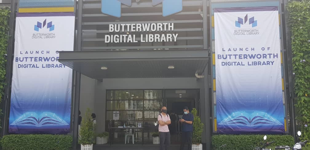 The RM6.6 million Butterworth Digital Library is a partnership between Chief Minister Inc as the main investor, strategic partner Think City and building owner Seberang Prai City Council. – IAN MCINTYRE/The Vibes pic, October 18, 2020