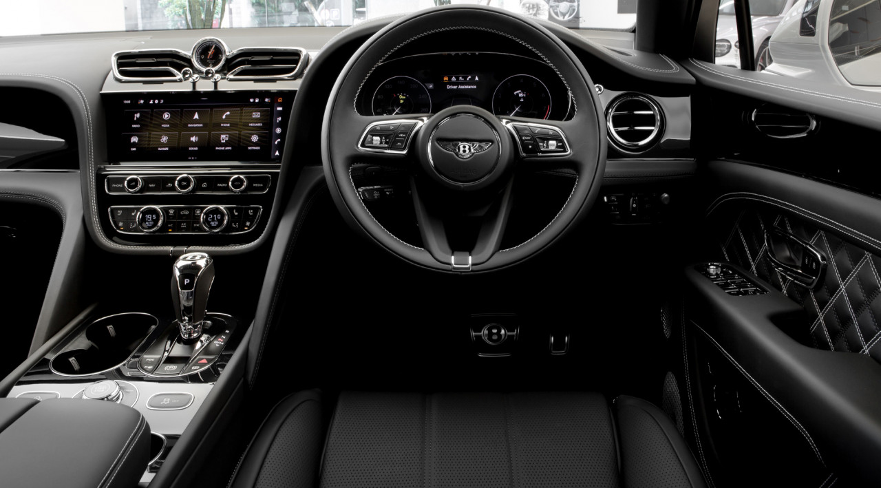 Bentley Bentayga V8 interior. – Pic courtesy of Bentley, October 8, 2020