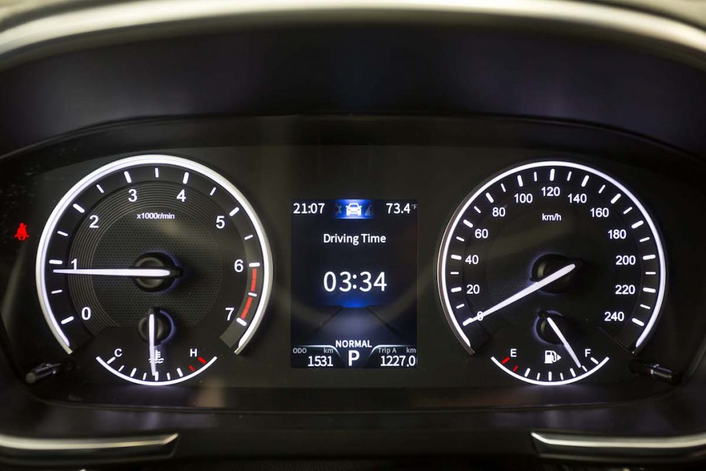  The dashboard of the Dongfeng F5 SUV. – Pic courtesy of Dongfeng Media, October 15, 2020