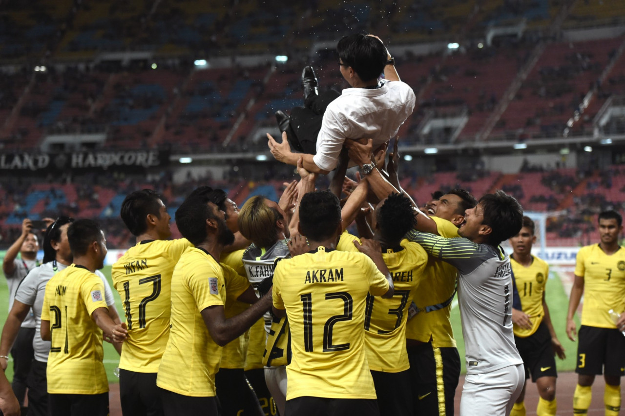 The national team's best performance under Cheng Hoe was in 2019 when they recorded nine wins out of 13 matches, including Tier 1 friendlies which saw Harimau Malaya defeating four higher-ranked teams at the time - AFP Pic, December 25, 2021