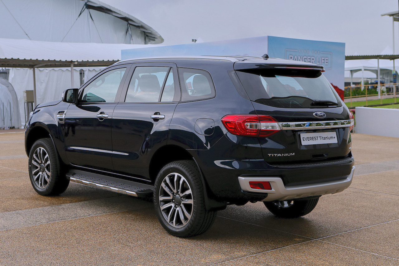 The new Everest continues to fulfil its role as a technology-led SUV with advanced safety features and greater on- and off-road drivability designed for adventure seekers. – Pic courtesy of Ford Thailand