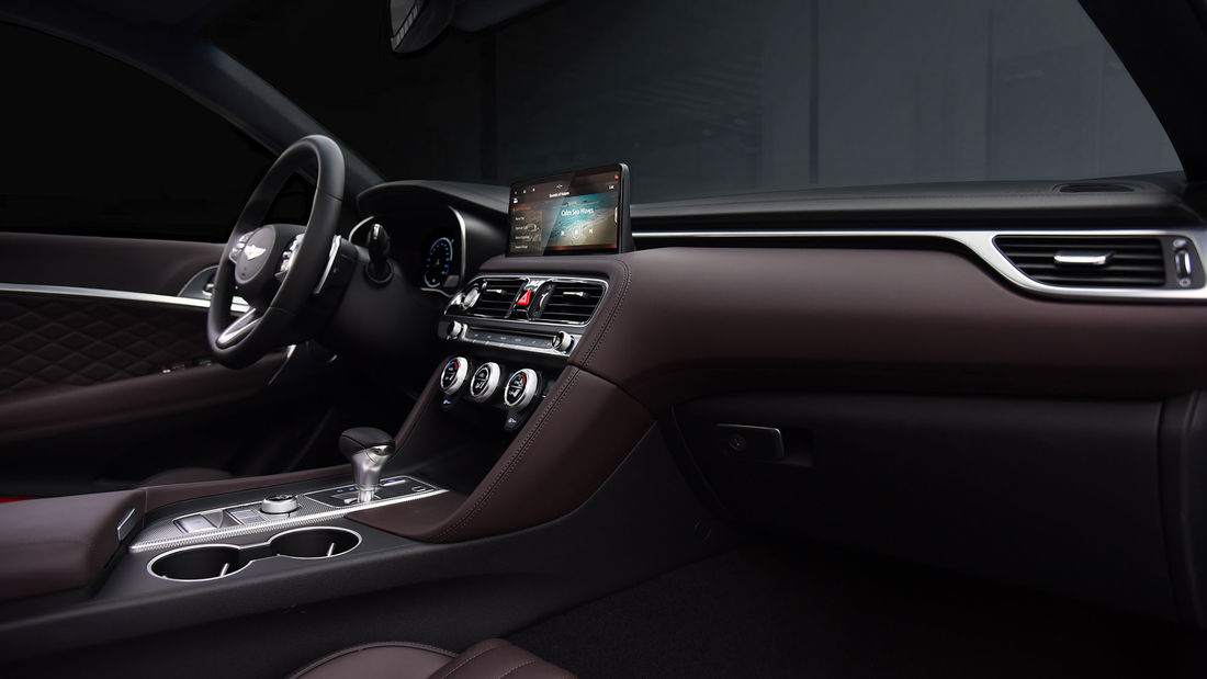 The interior of the Genesis G70. – Pic courtesy of Genesis Korea, October 27, 2020