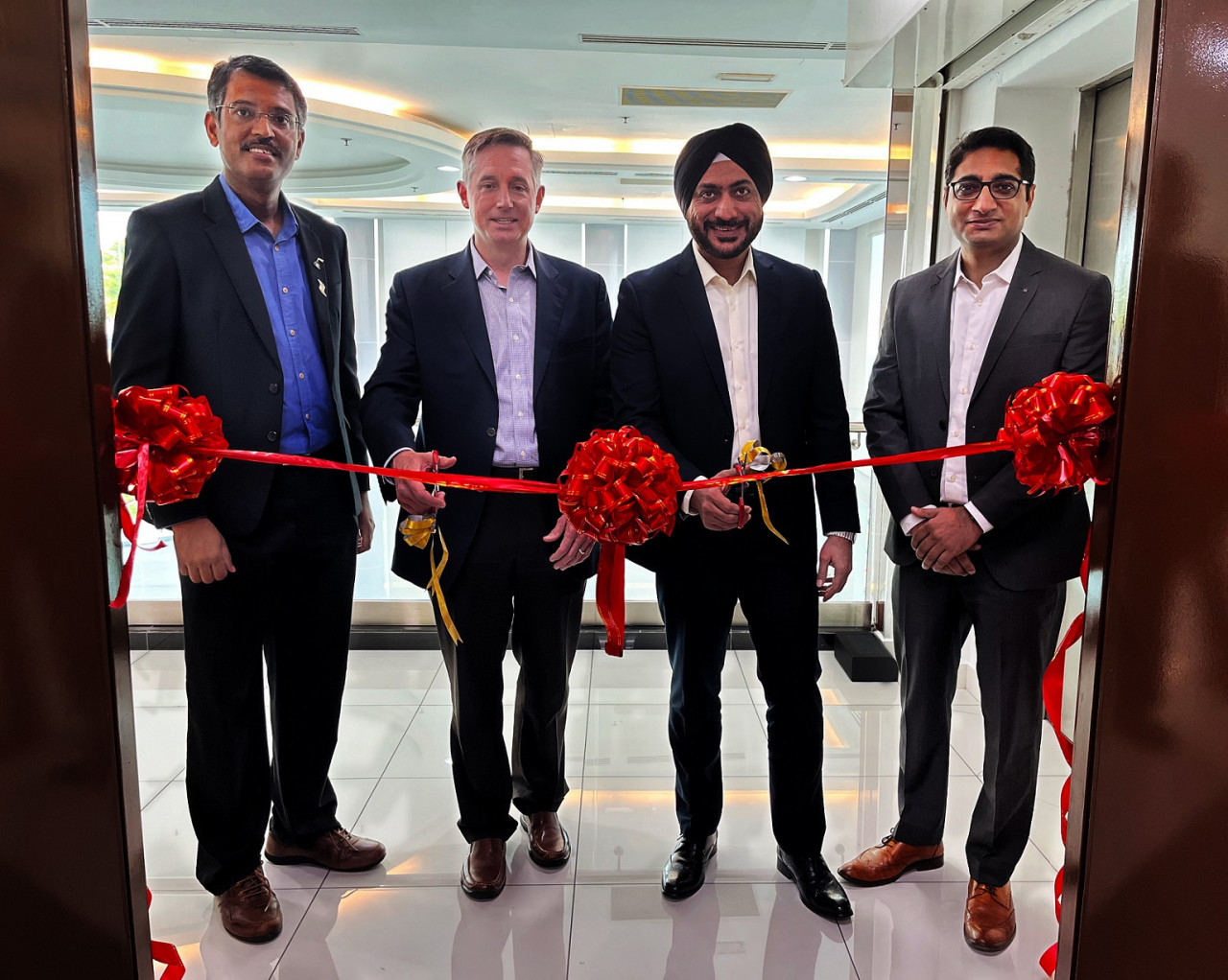 ‘Our new R&D centre reflects our ongoing commitment to understanding the preferences of consumers across the markets,’ Hershey AEMEA and India vice-president Herjit Bhalla (second from right) says. – Pic courtesy of Hershey Company, May 13, 2022