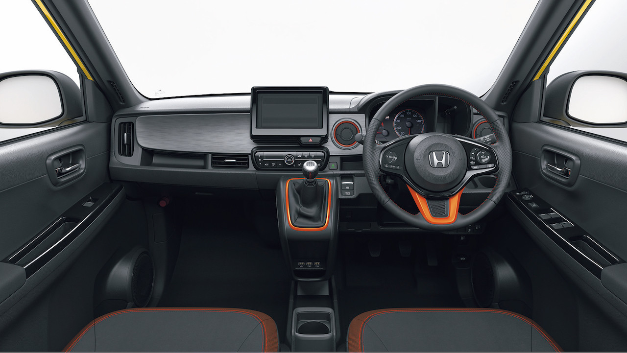 The new dashboard design of Honda's N-ONE. – Pic by Honda Motor Corporation Japan