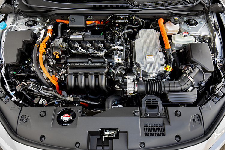 The Honda Insight engine. – Pic courtesy of Honda Japan, October 1, 2020