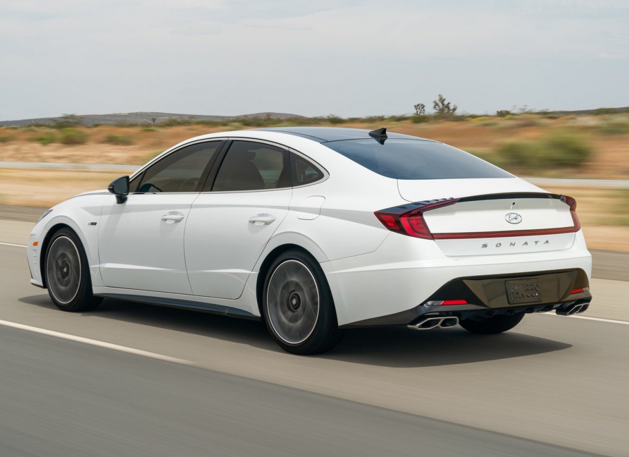The N Line's sporty four-door-coupe look. – Pic courtesy of Hyundai, September 28, 2020
