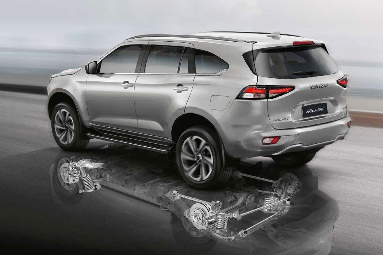 The Isuzu mu-X – Pic courtesy of Isuzu Thailand, October 30, 2020