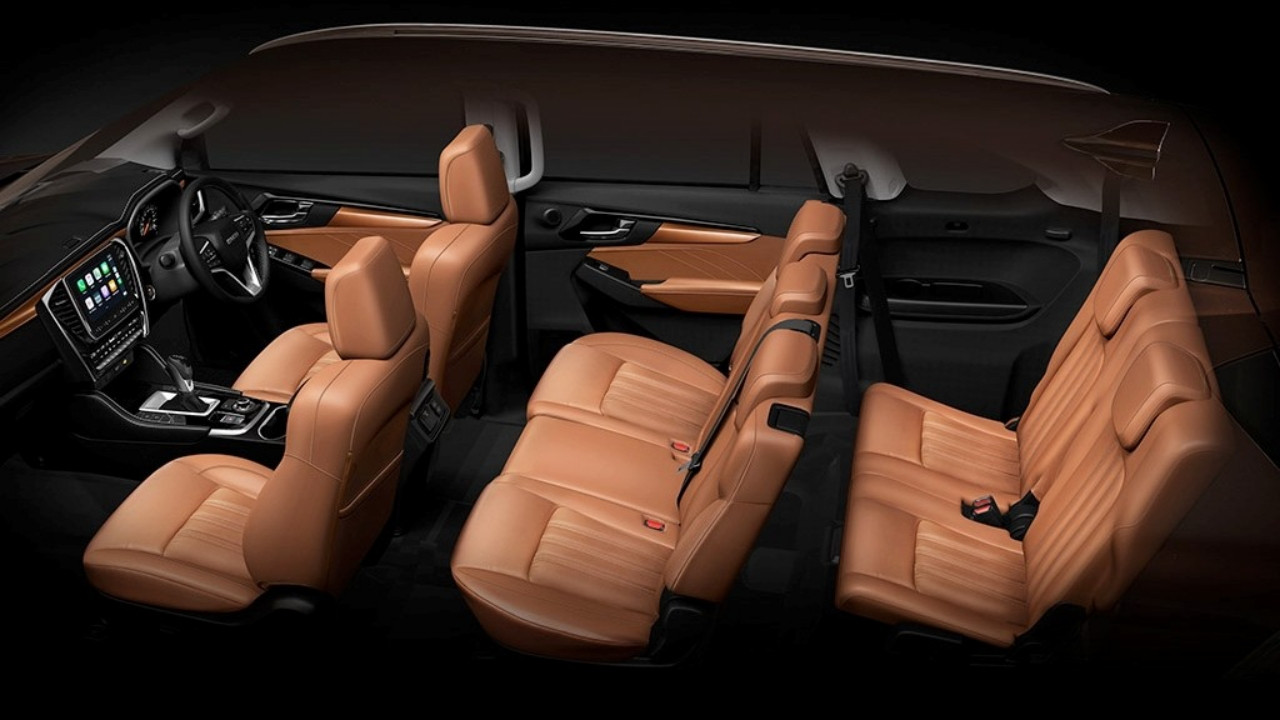 The comfortable seven seat cabin. – Pic courtesy of Isuzu Thailand, October 30, 2020