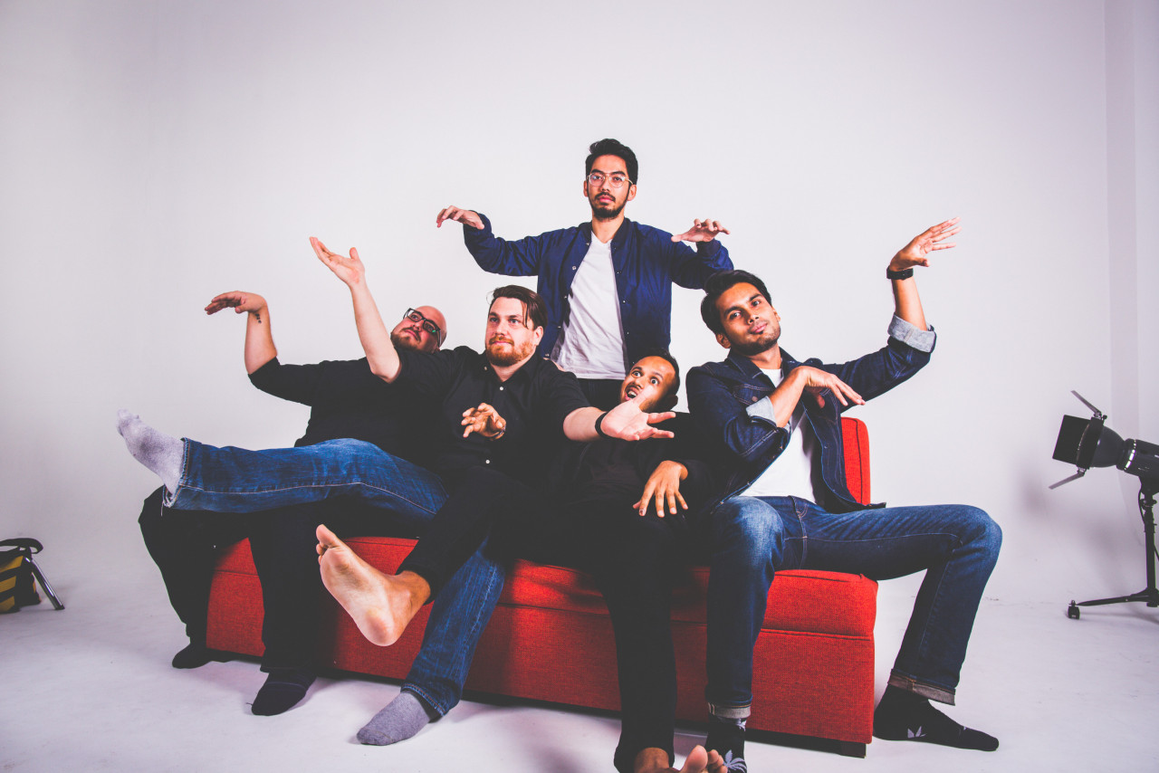 "Maybe we got lucky? Outside of the band, we’re not just friends, we’re family," said frontman Fuad Alhabshi. - Pic courtesy of Breaking Music