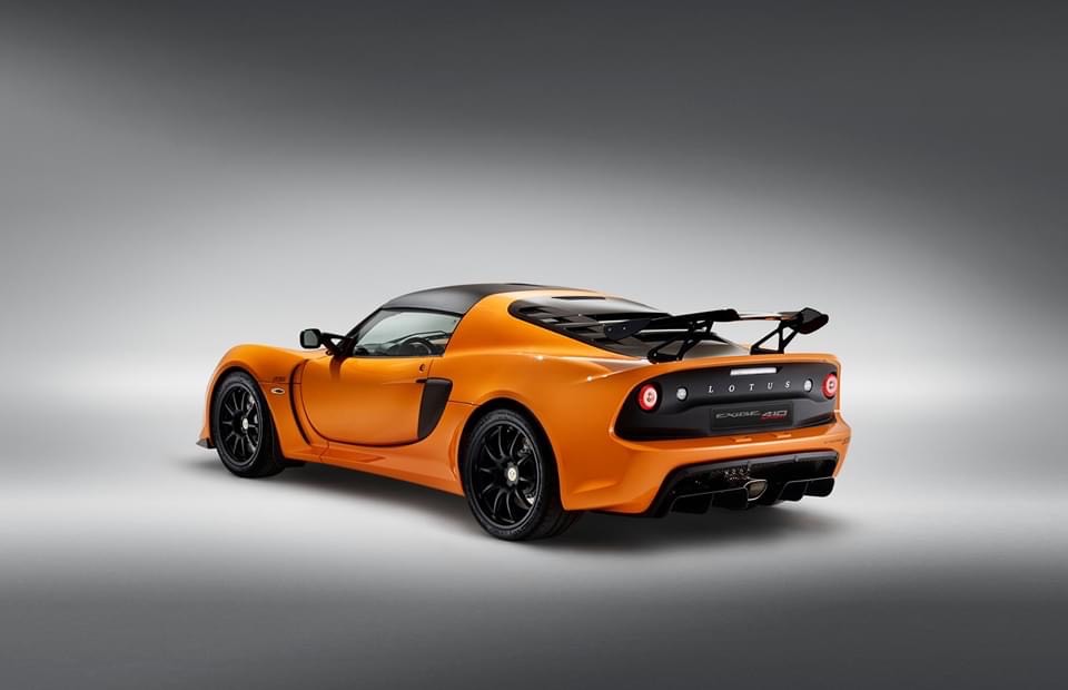 This reworked Lotus will accelerate from 0-100km/h in just 3.3 seconds. – Pic courtesy of Lotus Cars GB