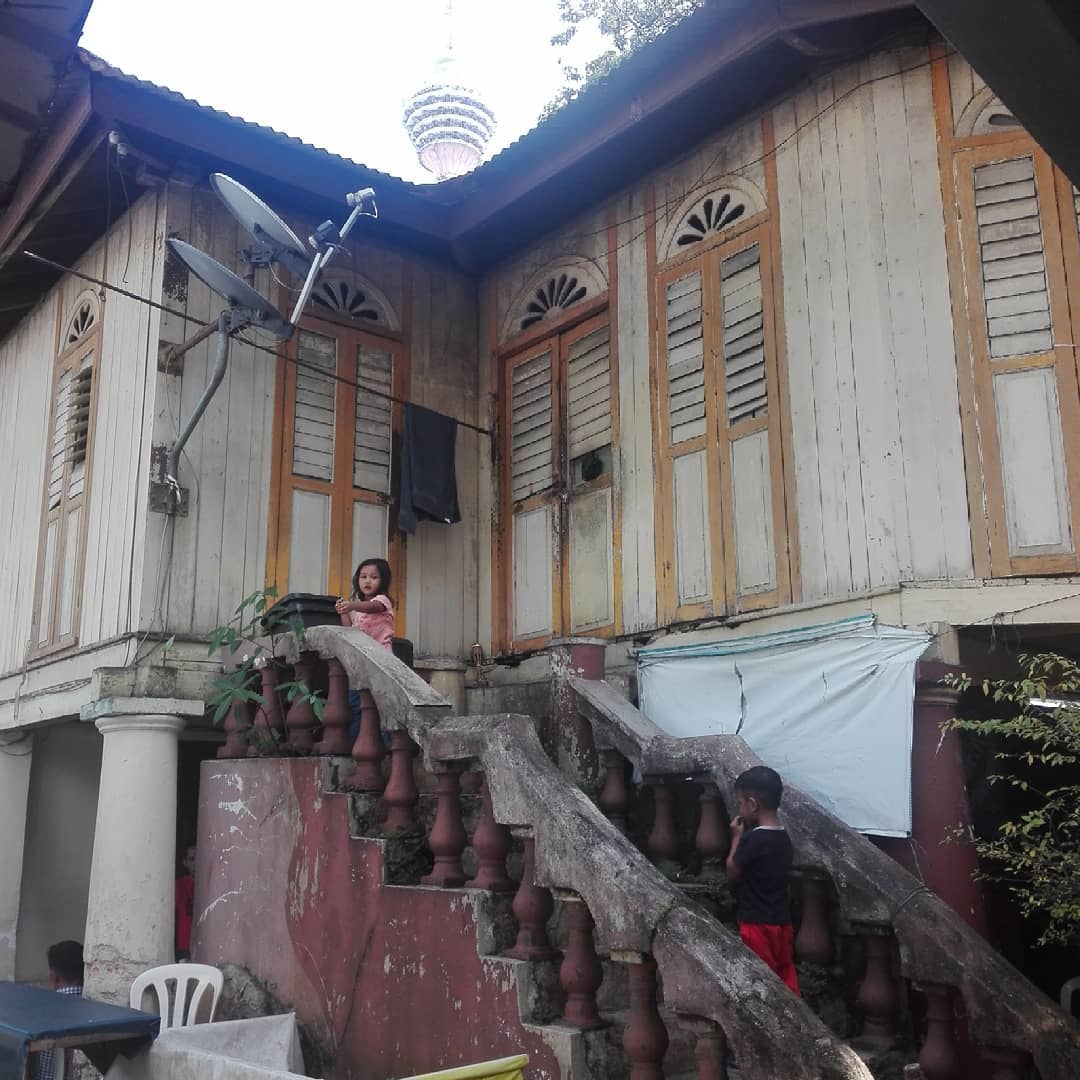 Menara KL hangs back in the distance over an old home in Kampung Baru. – Pic courtesy of Fuad Fahmy