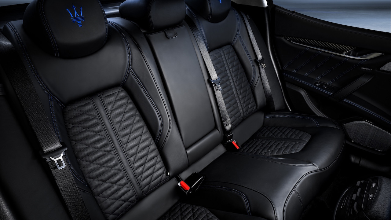 Ample space in the back passenger seats. – Pic courtesy of Maserati Global, October 29, 2020